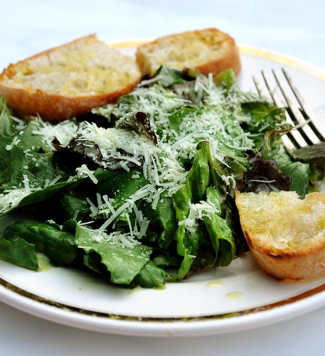 Used fpr Caesar Salad, No Anchovies & Creamy Garlic Dressing