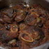 Braised Veal Osso Bucco With Olives
