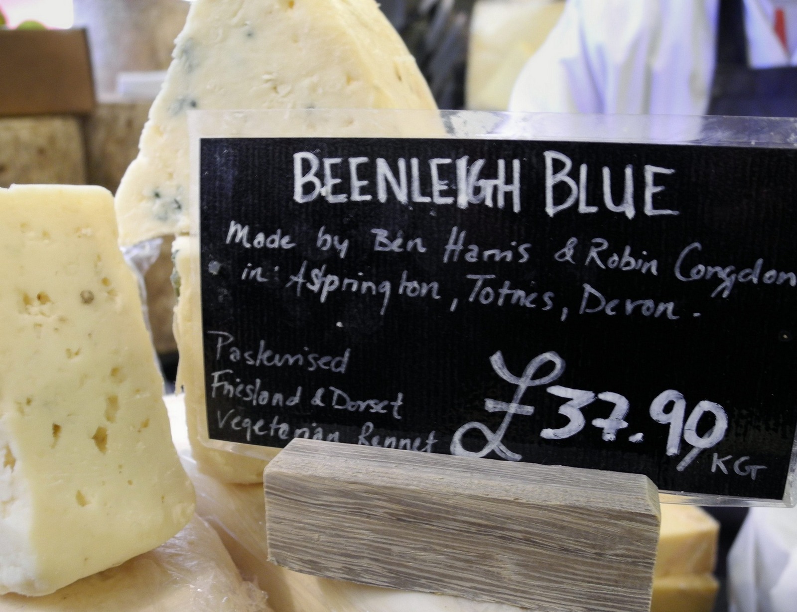 Beenleigh Blue at Neal's Yard, For Pear & Duck Confit Salad