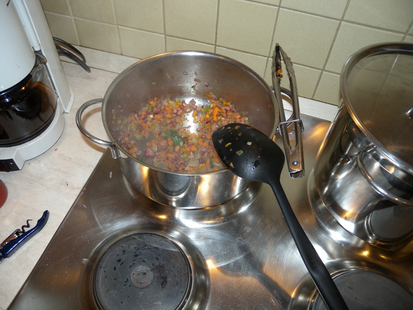 Blog Post Photo, Beginning to Make Soup