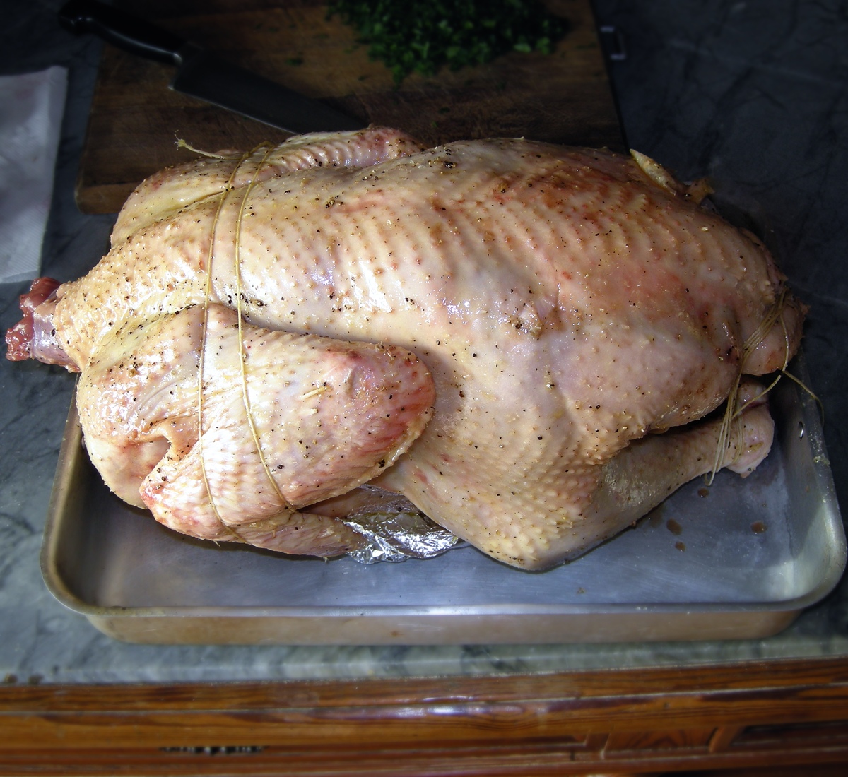How to Roast a Turkey, Thanksgiving, Umbria, Italy