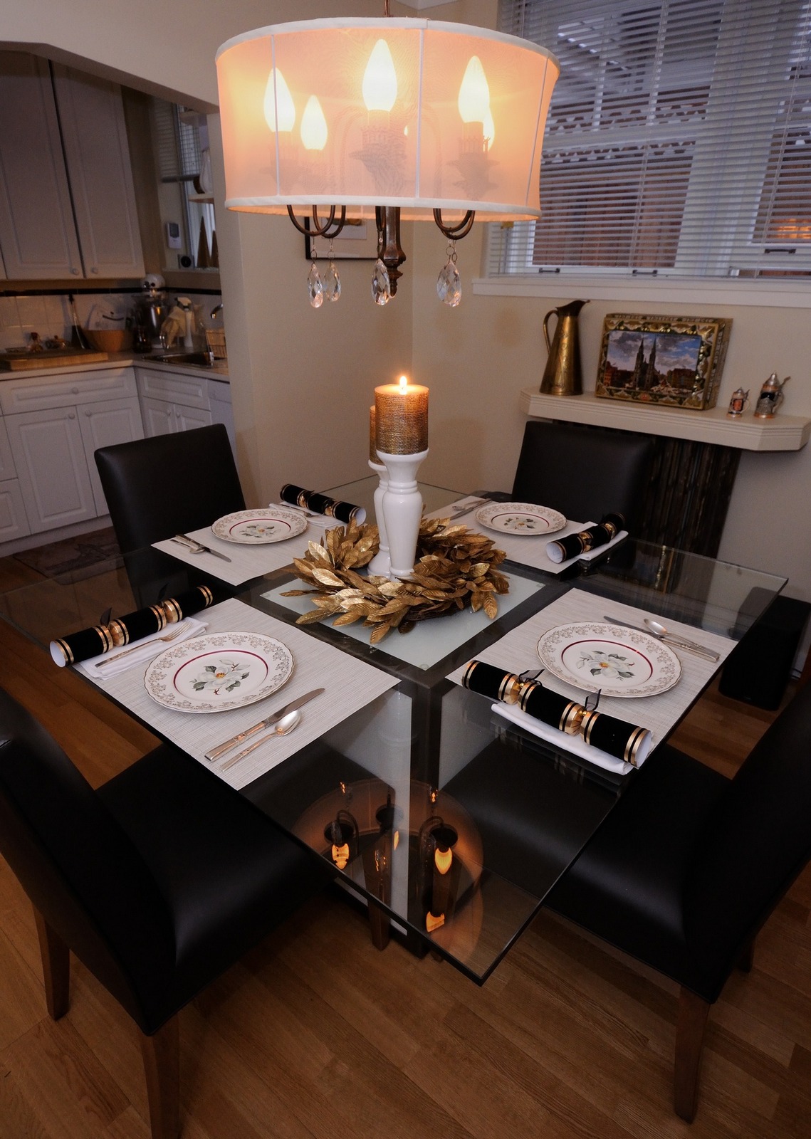 Blog Photo Post, Christmas Dinner Table Setting