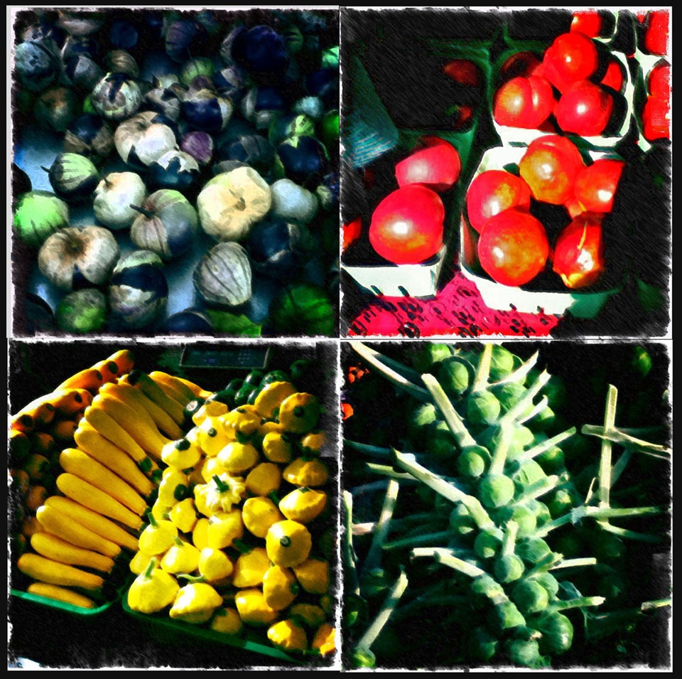 Blog Post Photo, 4 Photos of Different Vegetables