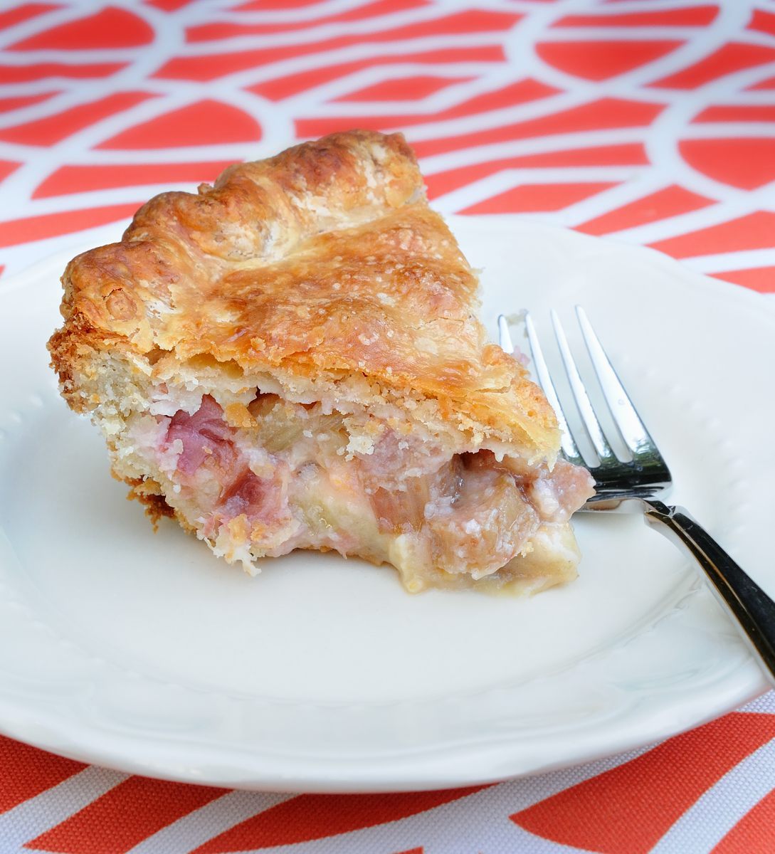 Mom’s Rhubarb Custard Pie – Oracibo