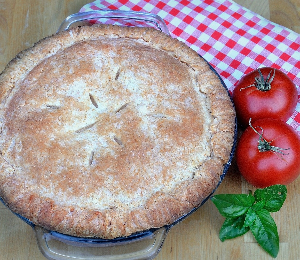 Blog Photo Post Laurie Colwin's Tomato Pie and Changes I Made