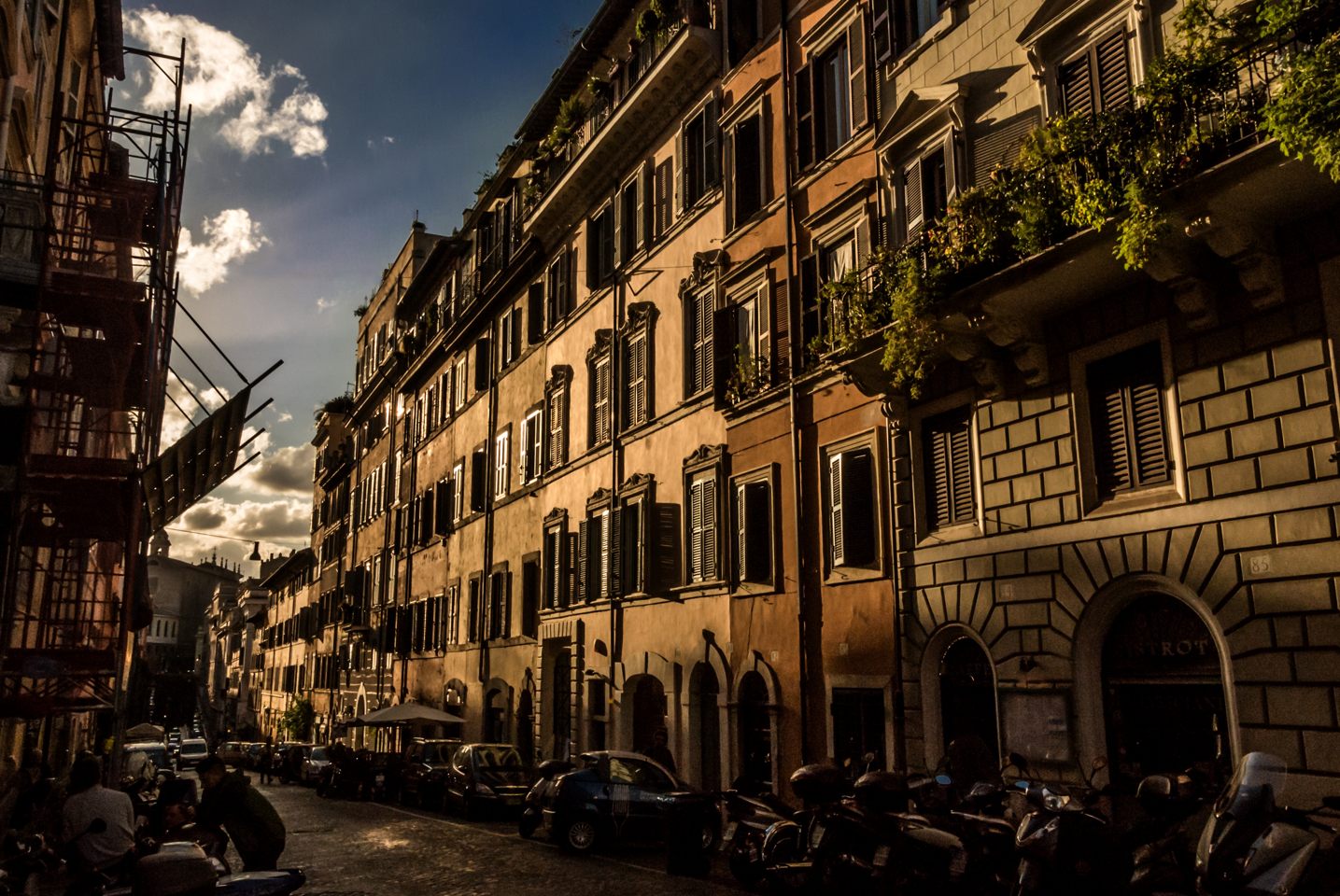 Blog Post Photo, Street in Monti, Rome, Italy